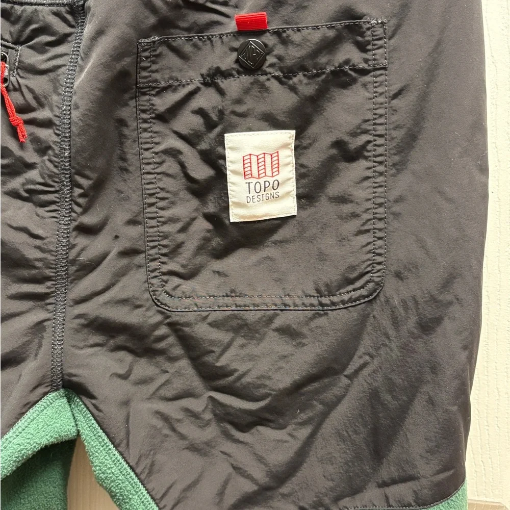 Topo Designs Green Mountain Fleece Pants Green - Picture 3 of 4
